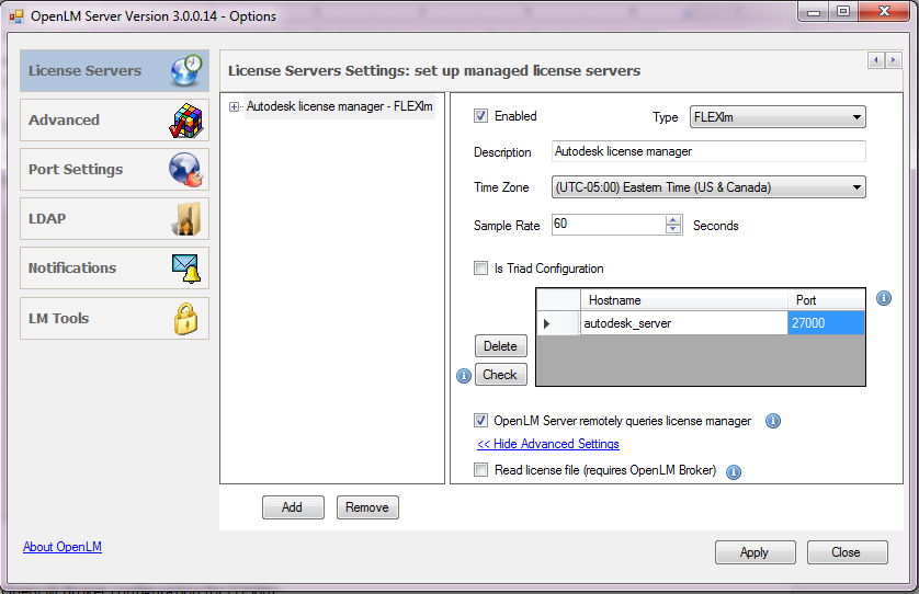 Interfacing the FlexLM license manager - AN4001a - OpenLM Software ...